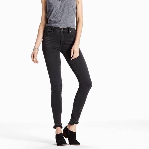 lucky brand bridgette skinny jeans black